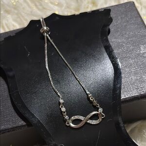 Silver Infinity Bracelet